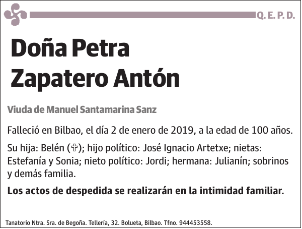 Petra Zapatero Antón