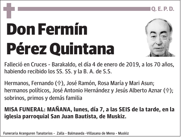 Fermín Pérez Quintana