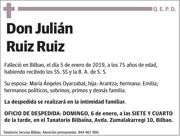 Julián Ruiz Ruiz