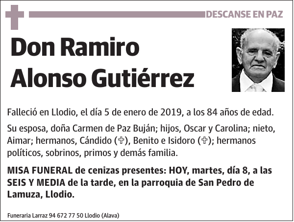 Ramiro Alonso Gutiérrez