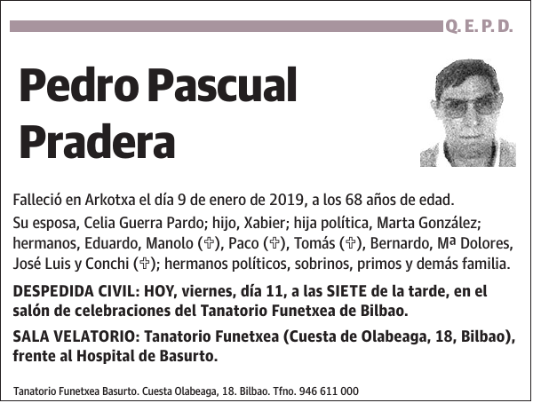 Pedro Pascual Pradera