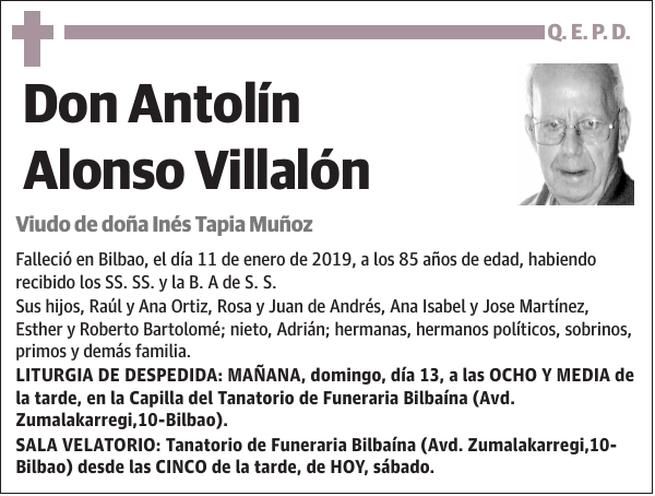 Antolín Alonso Villalón