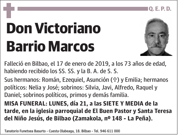 Victoriano Barrio Marcos