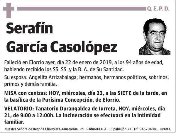 Serafín García Casolópez