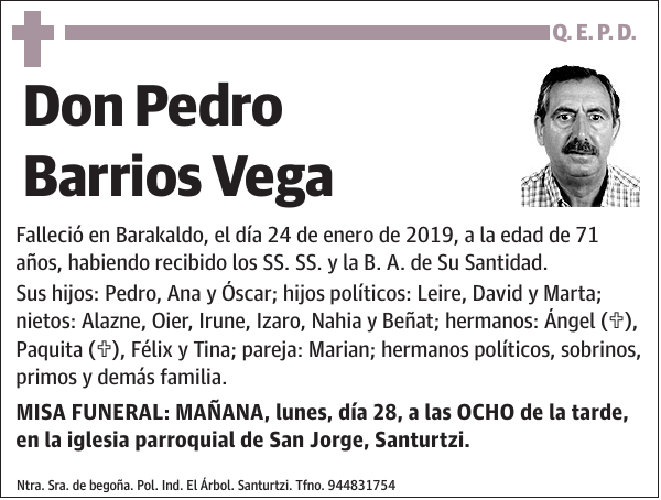 Pedro Barrios Vega