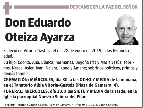 Eduardo Oteiza Ayarza