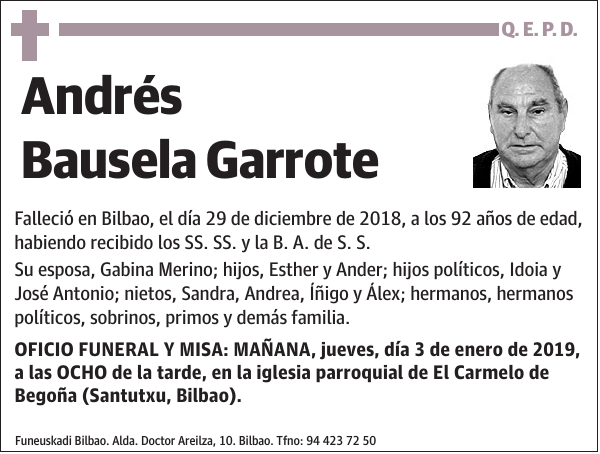 Andrés Bausela Garrote