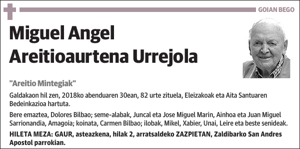 Miguel Angel Areitioaurtena Urrejola