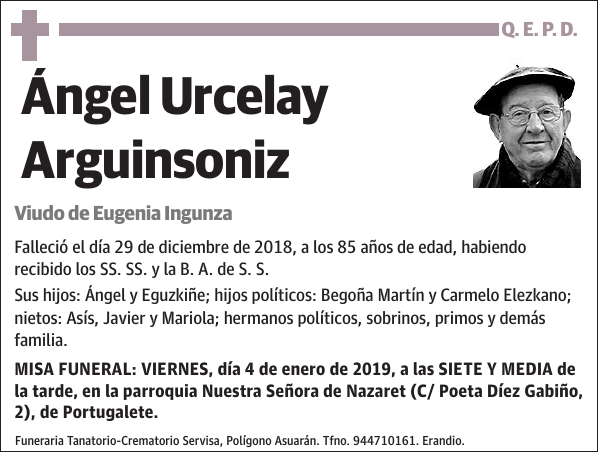 Ángel Urcelay Arguinsoniz