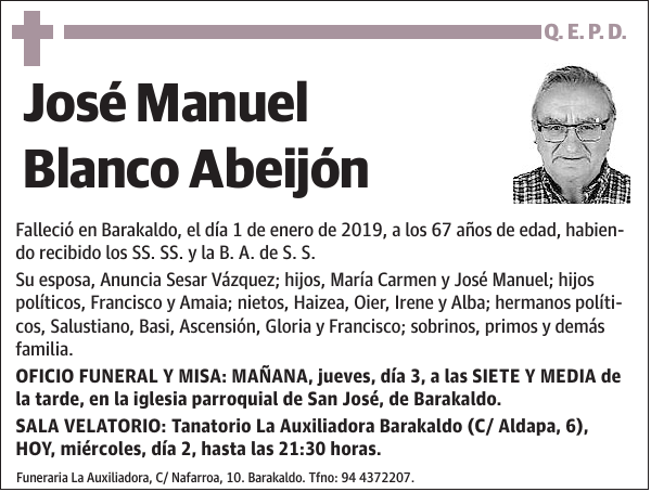 José Manuel Blanco Abeijón