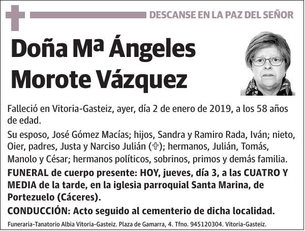 Mª Ángeles Morote Vázquez