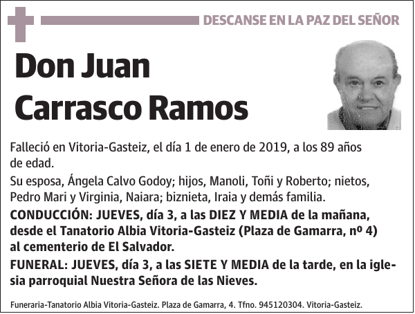 Juan Carrasco Ramos