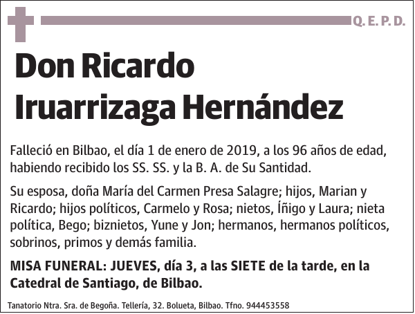 Ricardo Iruarrizaga Hernández