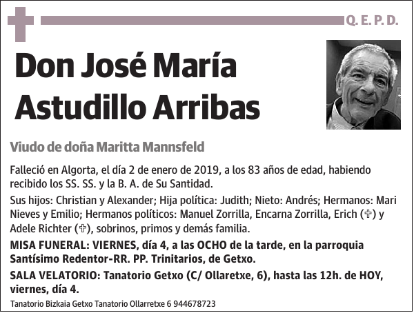 José María Astudillo Arribas