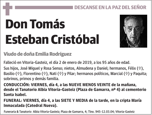 Tomás Esteban Cristóbal