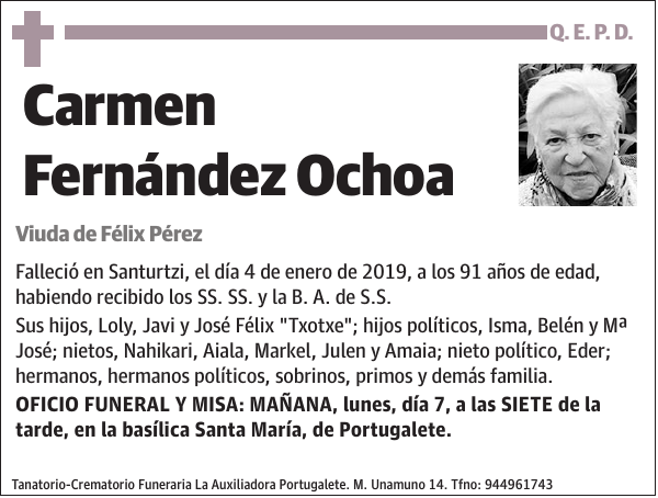 Carmen Fernández Ochoa