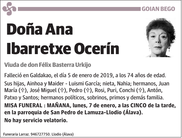 Ana Ibarretxe Ocerín