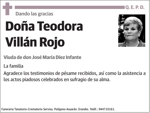 Teodora Villán Rojo