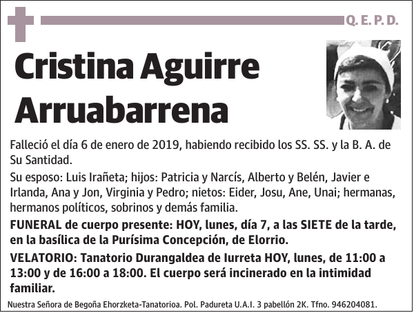 Cristina Aguirre Arruabarrena