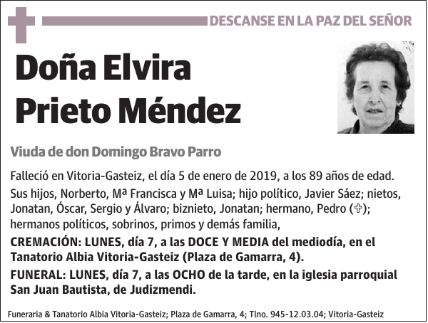 Elvira Prieto Méndez