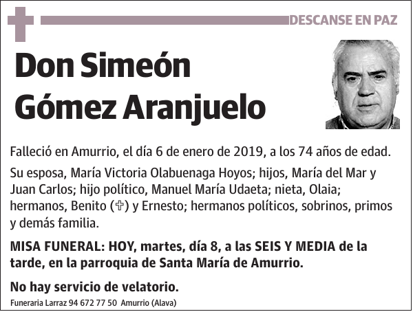 Simeón Gómez Aranjuelo