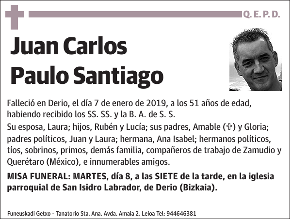 Juan Carlos Paulo Santiago