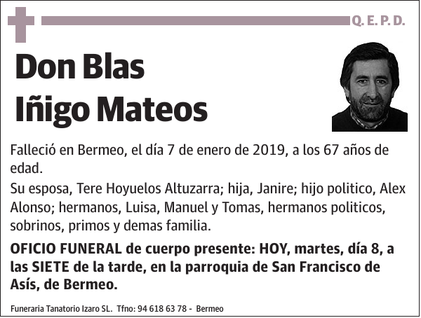 Blas Iñigo Mateos