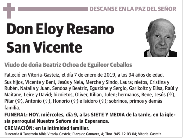 Eloy Resano San Vicente