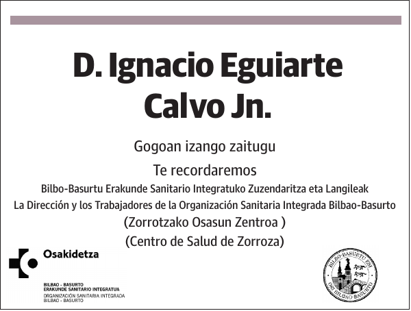 Ignacio Eguiarte Calvo