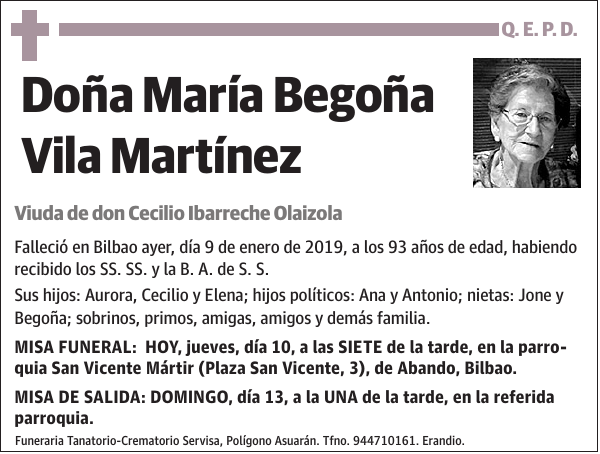 María Begoña Vila Martínez