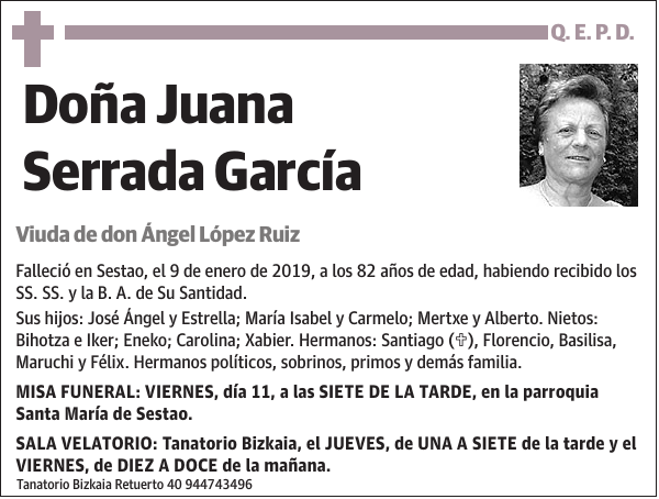 Juana Serrada García