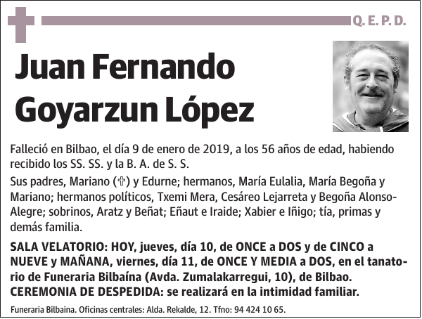 Juan Fernando Goyarzun López