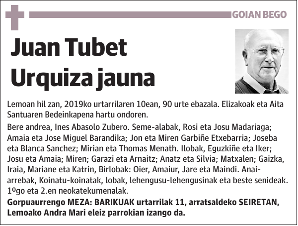 Juan Tubet Urquiza