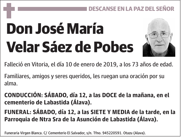 José María Velar Sáez de Pobes