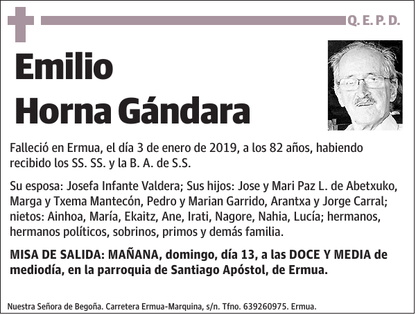 Emilio Horna Gándara