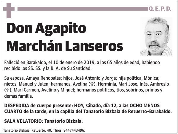 Agapito Marchán Lanseros