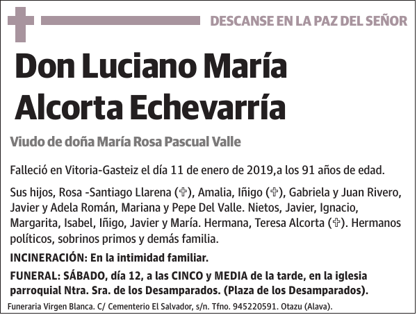 Luciano María Alcorta Echevarría