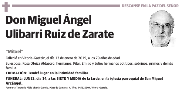 Miguel Ángel Ulibarri Ruiz de Zarate