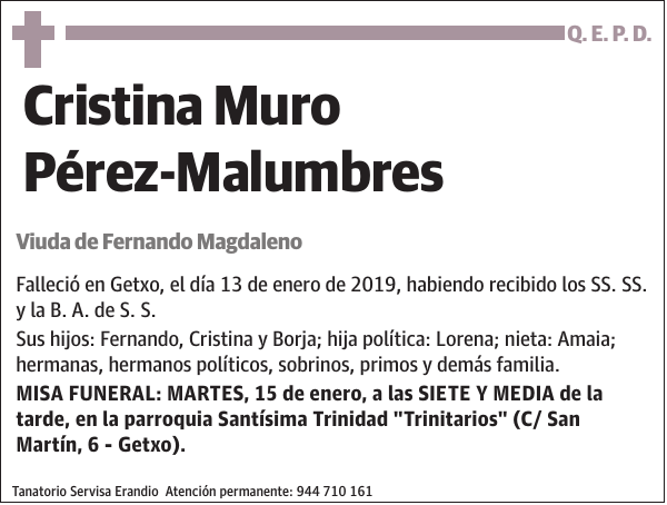 Cristina Muro Pérez-Malumbres