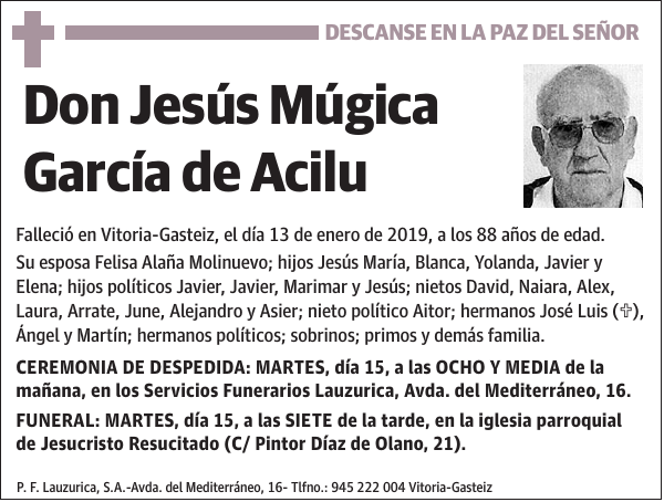 Jesús Múgica García de Acilu