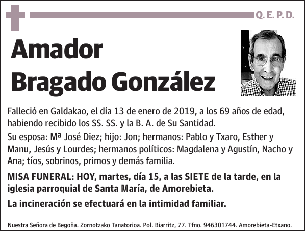 Amador Bragado González