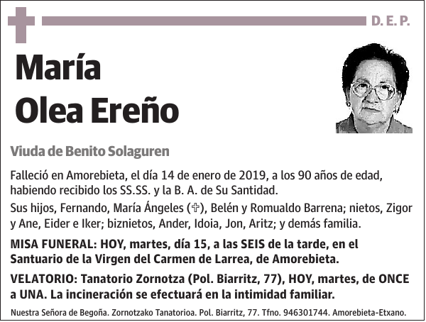 María Olea Ereño