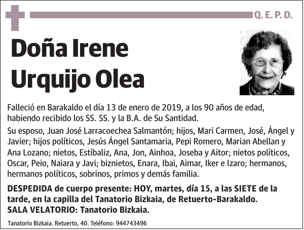 Irene Urquijo Olea