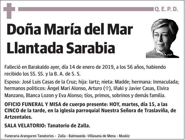 María del Mar Llantada Sarabia