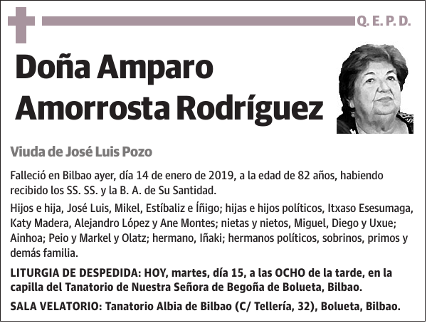 Amparo Amorrosta Rodríguez