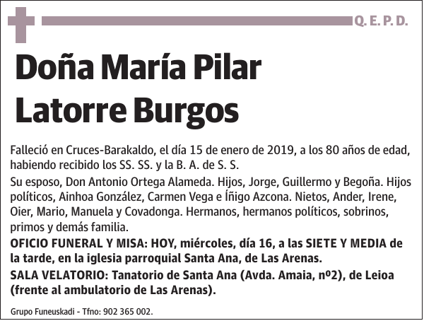 María Pilar Latorre Burgos