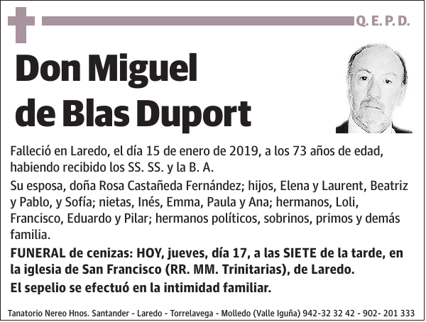 Miguel de Blas Duport