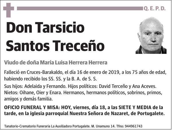 Tarsicio Santos Treceño