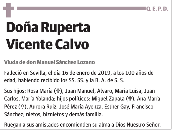 Ruperta Vicente Calvo