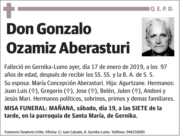 Gonzalo Ozamiz Aberasturi